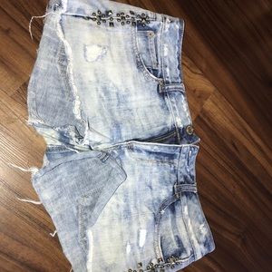 American Eagle short jean shorts